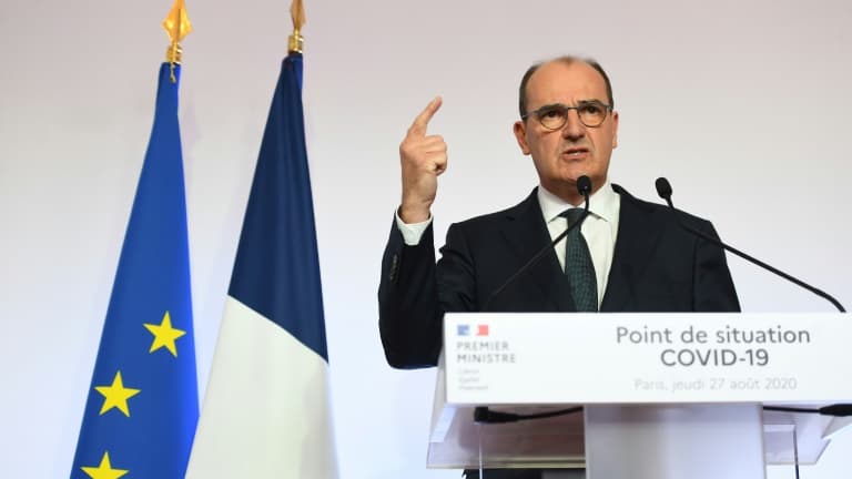 Jean Castex le 27 août 2020 à Paris