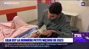 Lilya est la dernière petite Niçoise née en 2023