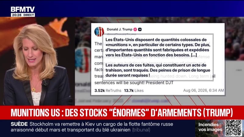 Une pénurie de missiles pour l'armée américaine? Donald Trump réfute et dit que les États-Unis ont une "quantité colossale de munitions"