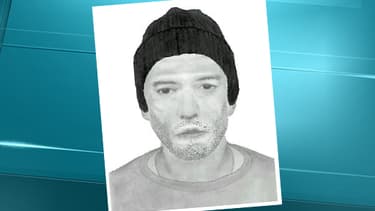 Portrait robot diffusé mardi par le parquet de Toulouse, d'un homme suspecté d'être lié au meurtre de Patricia Bouchon.