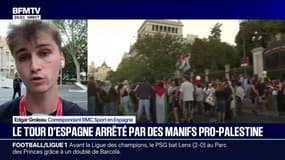 Le Tour d'Espagne a été arrêté par des manifestations pro-Palestine