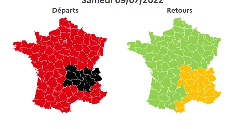Les difficultés dans le sens des départs seront plus importantes ce samedi.