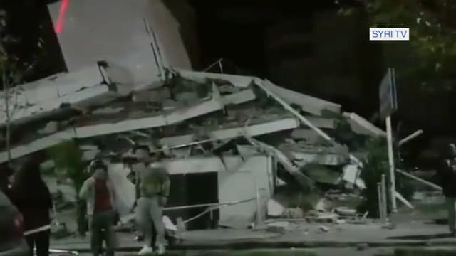 Un séisme a secoué l'Albanie, le 26 novembre 2019.