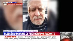 "J'ai été victime d'une embuscade": ce photographe suisse blessé en Ukraine témoigne