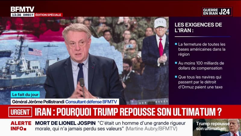 LE FAIT DU JOUR - Donald Trump évoque "des discussions très fructueuses" avec l'Iran et repousse son ultimatum de cinq jours