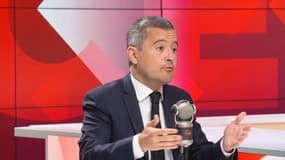 Gérald Darmanin le 2 mai 2023 sur RMC-BFMTV