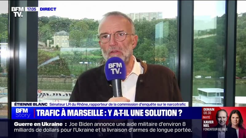 Collège criblé de plombs à Marseille: Étienne Blanc (sénateur LR du Rhône) pointe 