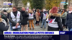 Pas-de-Calais: mobilisation pour la petite enfance à Arras