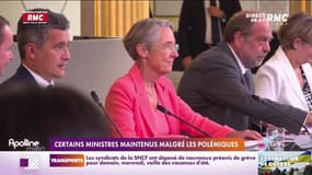 Remaniement : certains ministres maintenus malgré les polémiques