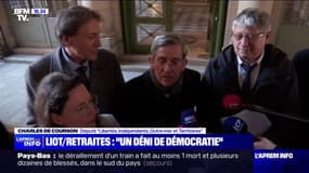Charles de Courson, député Liot, devant le Conseil constitutionnel: "Ce qui nous réunit, c'est la défense d'une démocratie parlementaire"