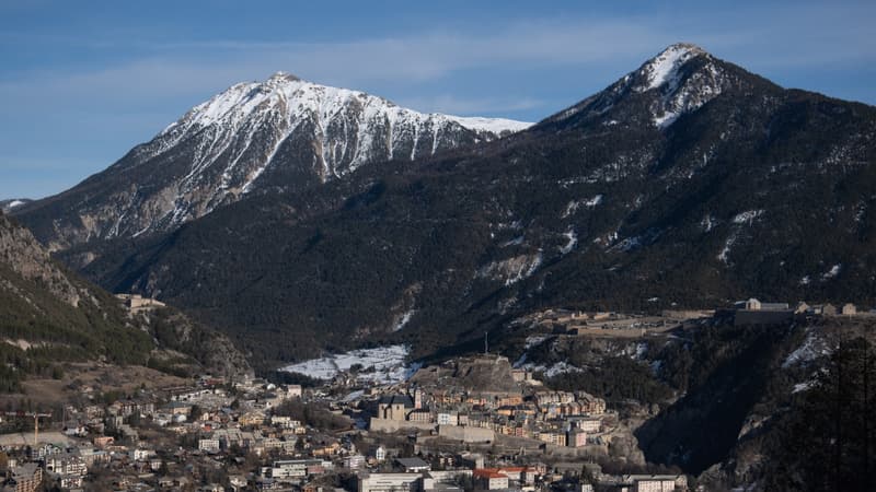 Vue aérienne de Briançon