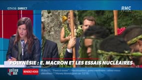 Margaux Bourdin : Emmanuel Macron et les essais nucléaires en Polynésie - 27/07