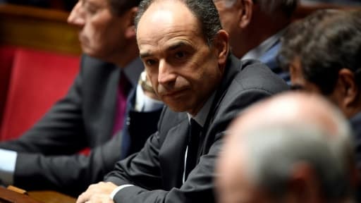 Jean-François Copé à l'Assemblée Nationale à Paris, le 24 janvier 2017