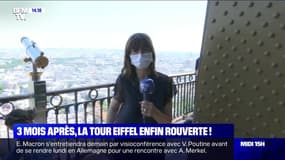 Trois mois après, la Tour Eiffel enfin rouverte ! - 25/06