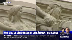 Une statue défigurée après une restauration ratée en Espagne