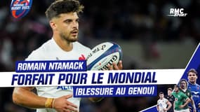 XV de France : Ntamack forfait pour la Coupe du monde 2023