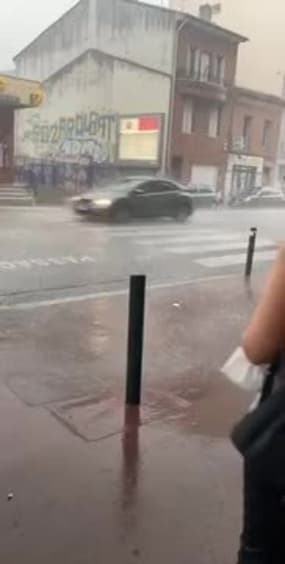 Forte pluie à Toulouse - Témoins BFMTV