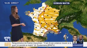 La météo pour ce mercredi 17 octobre 2018