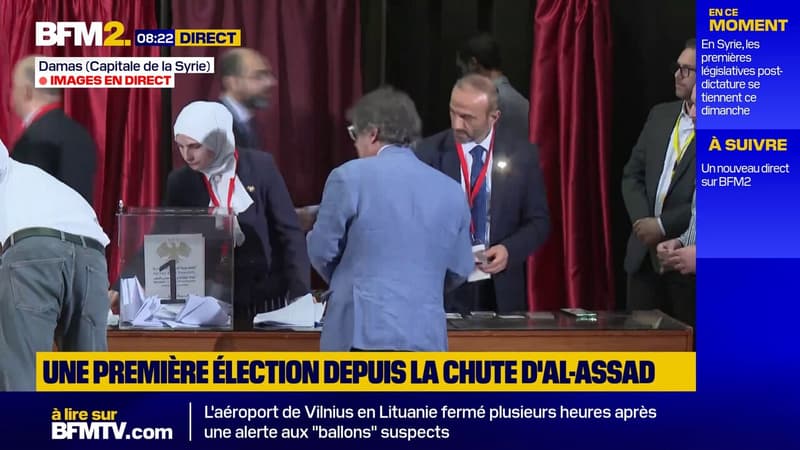 Ouverture des bureaux de vote en Syrie pour désigner le premier Parlement post-Assad