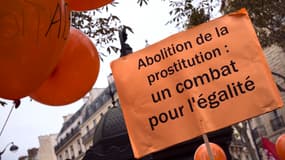 Rosen Hicher avait organisé à Paris une manifestation pour l'abolition de la prostitution en 2014.