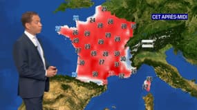 Les températures du vendredi 11 juin