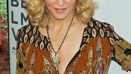 Madonna, en 2008, à l'occasion du Festival du film de Tribeca