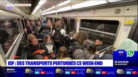 Île-de-France: les transports perturbés ce week-end