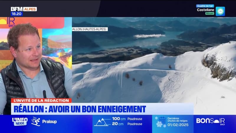 Plein de choses se passent à côté du ski!: le directeur de la station de Réallon met l'accent sur les prix attractifs du domaine