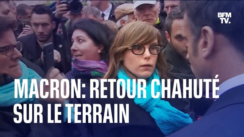 Macron: retour chahuté sur le terrain