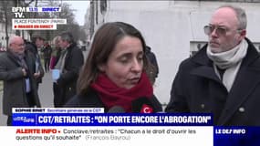 Retraites: "Le tour de table a été l'occasion de constater l'ampleur des désaccords", souligne Sophie Binet