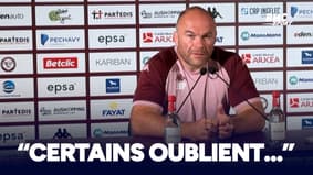 UBB : "Certains oublient qu'il y a du travail" assène Poux