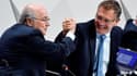 Sepp Blatter et Jérôme Valcke