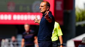 Michel Der Zakarian face à Montpellier, le 28 août 2022.