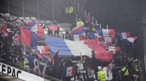 Supporters de Lyon à Marseille le 29/10/2023