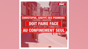 La détresse de Christophe, greffé des poumons, qui doit faire face au confinement seul