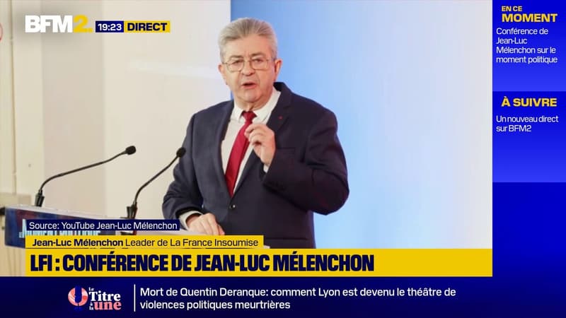 Mort de Quentin Deranque: "Pas de surenchères", déclare Jean-Luc Mélenchon