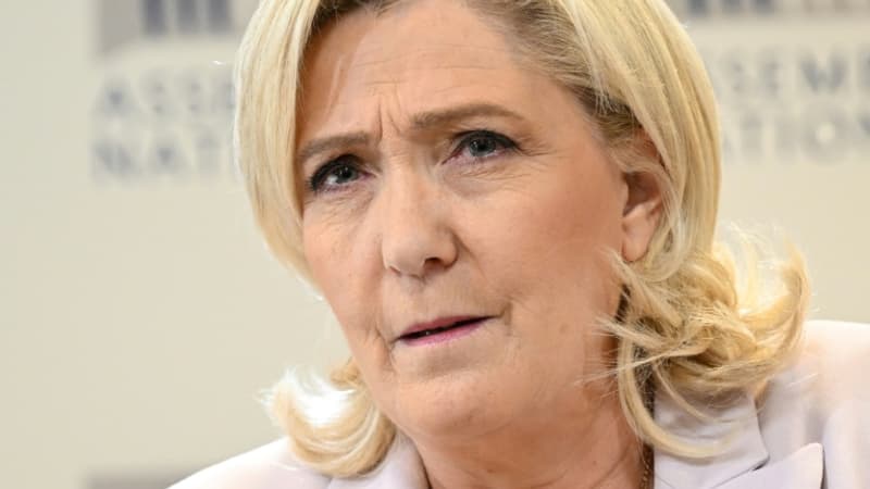 Borne sur le RN: Marine Le Pen fustige des propos 