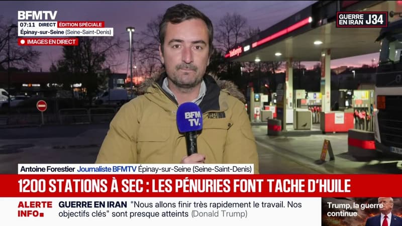 Carburants: plus de 1.200 stations en rupture face à l’afflux de clients