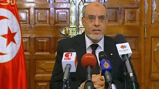 Le Premier ministre tunisien, Hamadi Jebali.