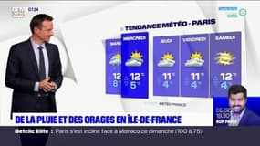 Météo Paris-Ile de France du 1er novembre: De la pluie et des orages