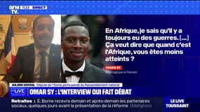 Julien Odoul: "Monsieur Omar Sy oublie que les guerres africaines atteignent les Français" 