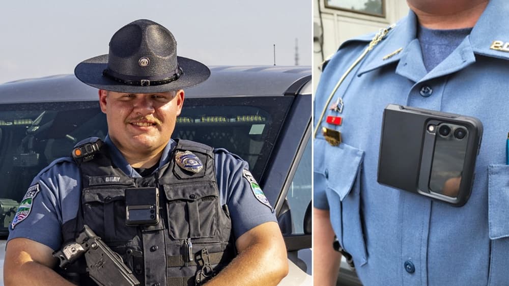 Le dernier Samsung Z Flip 6 a vocation à servir les forces de l'ordre américaines...En tant que "bodycam". Le dernier Samsung Z Flip 6 a vocation à servir les forces de l'ordre américaines...En tant que "bodycam".