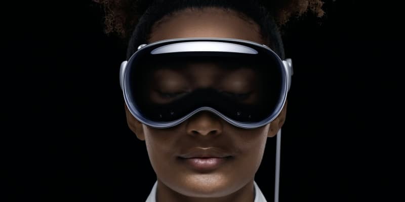 Le casque de réalité augmentée Vision Pro, d'Apple