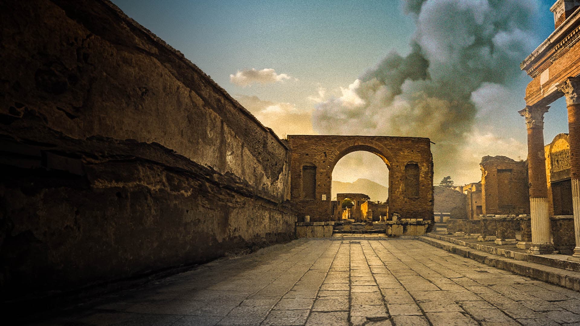 DESTRUCTION DE POMPEI : SCENARIO D'UNE APOCALYPSE