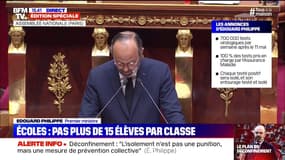 Edouard Philippe: "Le télétravail doit être maintenu (...) au moins dans les trois prochaines semaines"
