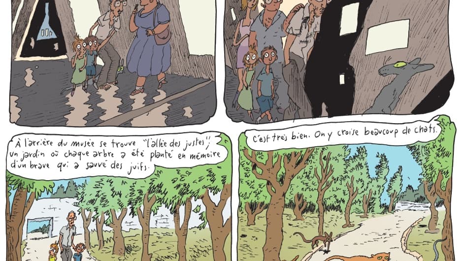 Un extrait de "Rentrez chez vous", le dixième album du "Chat du Rabbin" Un extrait de "Rentrez chez vous", le dixième album du "Chat du Rabbin"