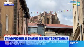 Saint-Symphorien-Sur-Coise, le charme des monts du Lyonnais accessible en transports en commun