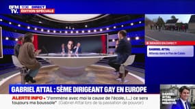 Gabriel Attal à Matignon : "C'est incroyable d'avoir un Premier ministre gay en France" affirme Sonia Tir, auteure de "Sortir du placard - LGBT en politique" 