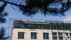 Le Centre européen de prévention et de contrôle des maladies à Stockholm le 27 mars 2020.