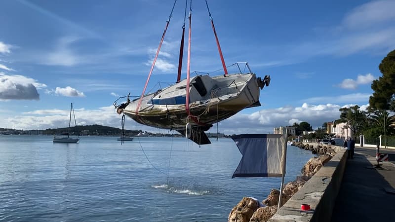 La Seyne-sur-Mer: plusieurs épaves de bateaux retirées après des mois de procédure